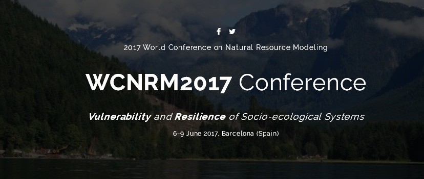 AGRESTA en el “2017 World Conference on Natural Resource Modeling» de Barcelona