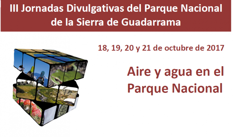 III Jornadas Divulgativas Parque Nacional de la Sierra de Guadarrama