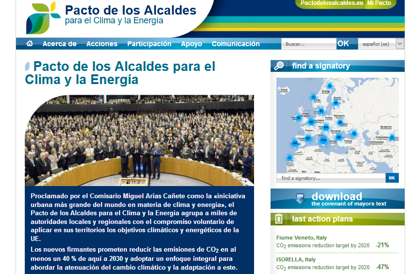 Redacción del Plan de Acción para la Energía Sostenible del Ayuntamiento de Soria, en el marco del Pacto de los Alcaldes