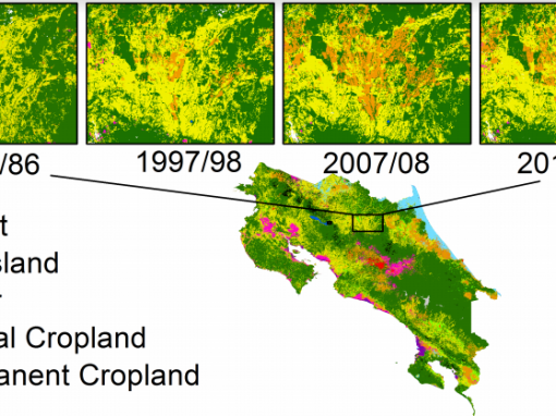 Generating a consistent historical time series of activity data from land use change for the development of Costa Rica’s REDDplus reference level
