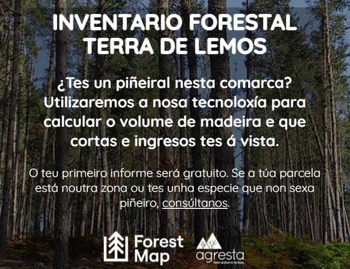 Experiencia piloto inventario Distrito Forestal Terra de Lemos (Lugo)